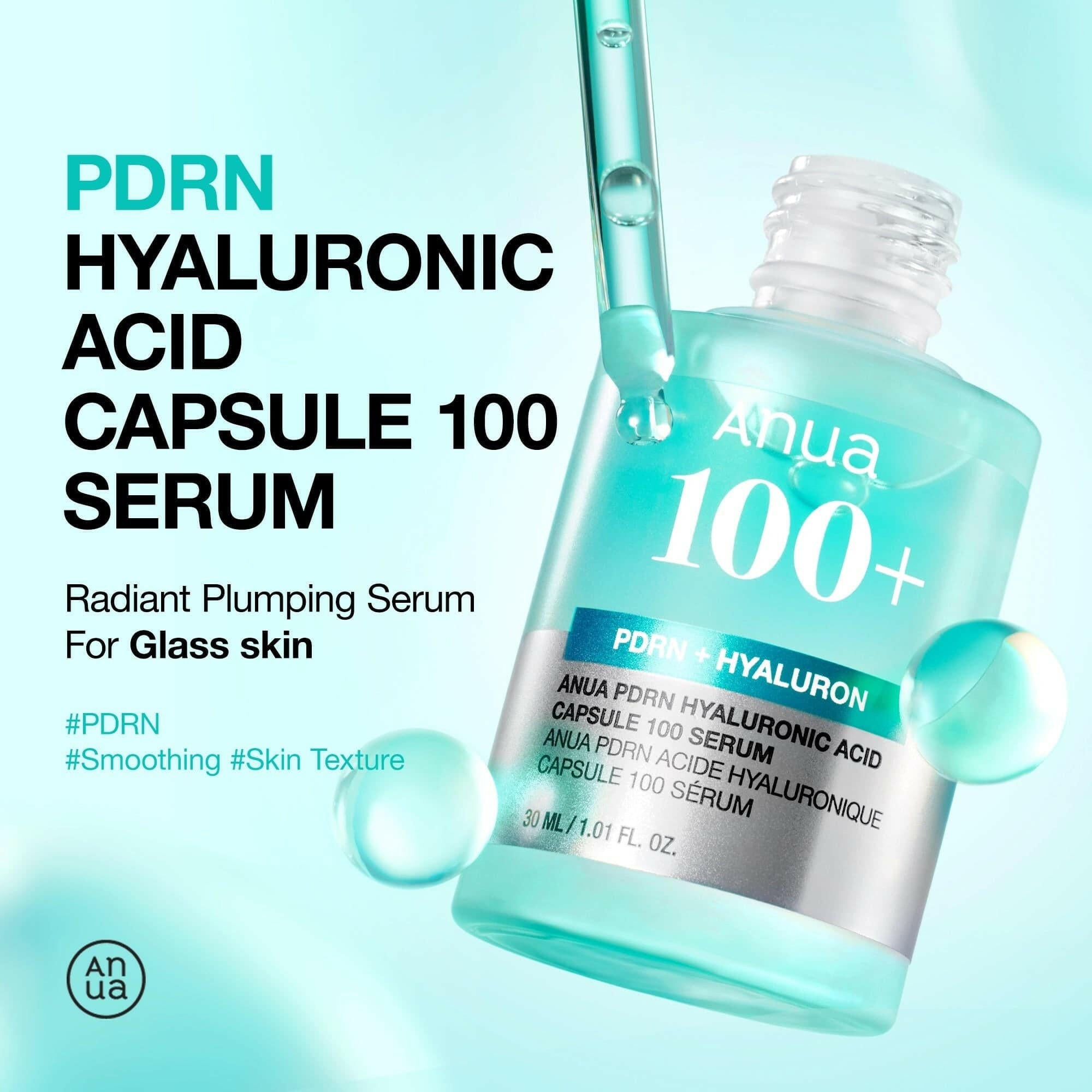 ANUA PDRN Hyaluronic Capsule 100 Serum 30ml - bellubeauty