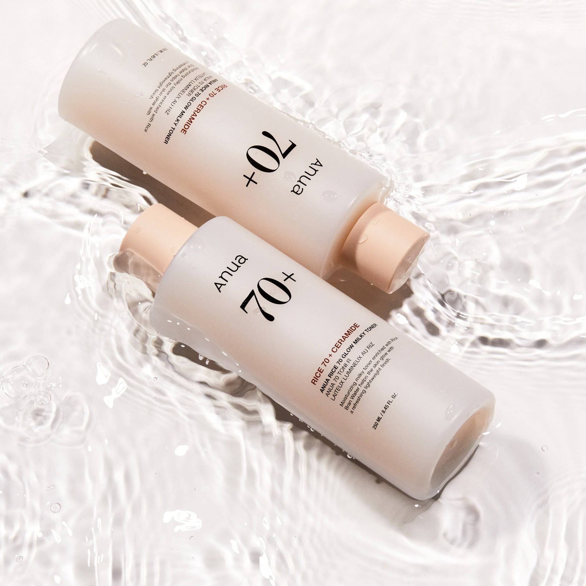 ANUA Rice 70 Glow Milky Toner 250ml - BelluBeauty
