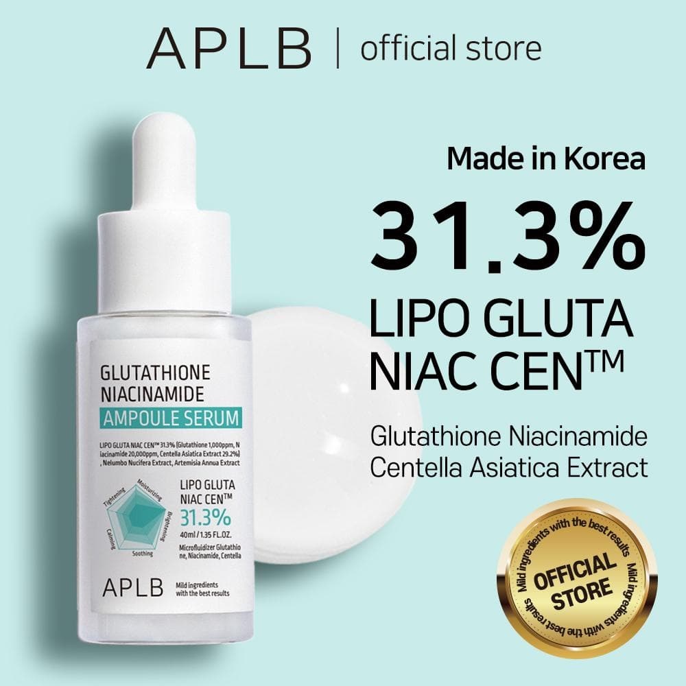 APLB Glutathione Niacinamide Ampoule Serum 40ml - bellubeauty