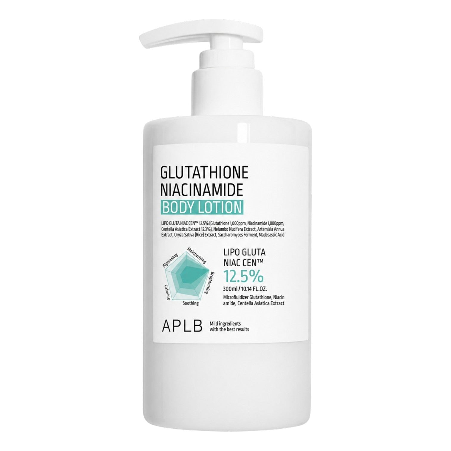 APLB Glutathione Niacinamide Body Lotion 300ml - BelluBeauty