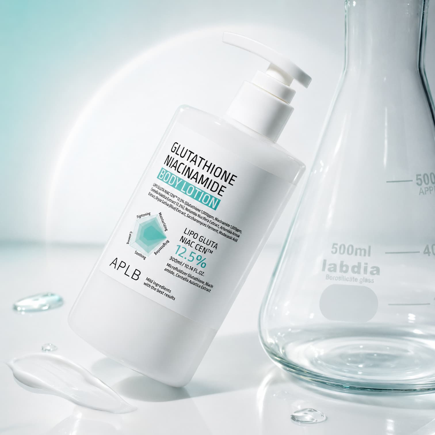 APLB Glutathione Niacinamide Body Lotion 300ml - BelluBeauty