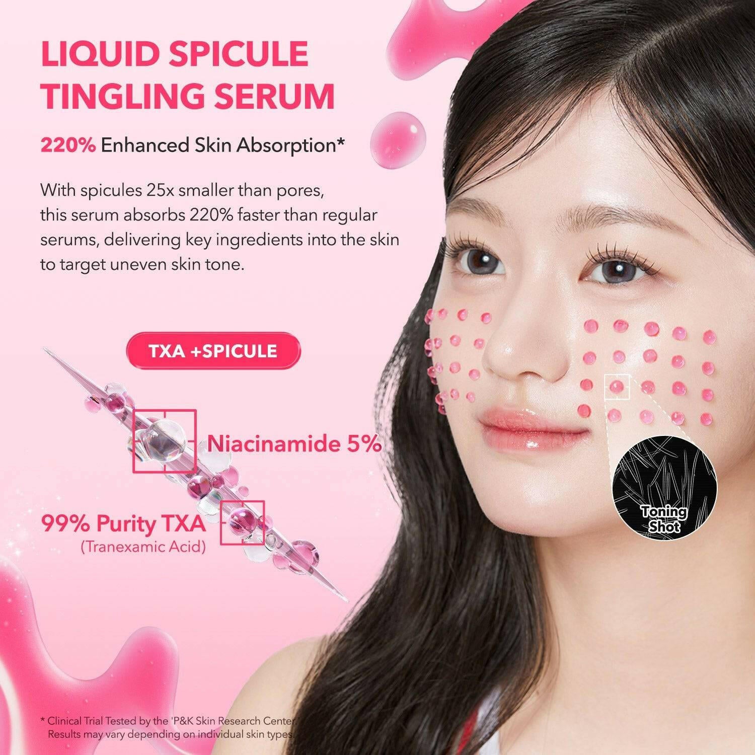 APRILSKIN TXA Niacinamide Toning Shot 99 Serum 30ml - bellubeauty