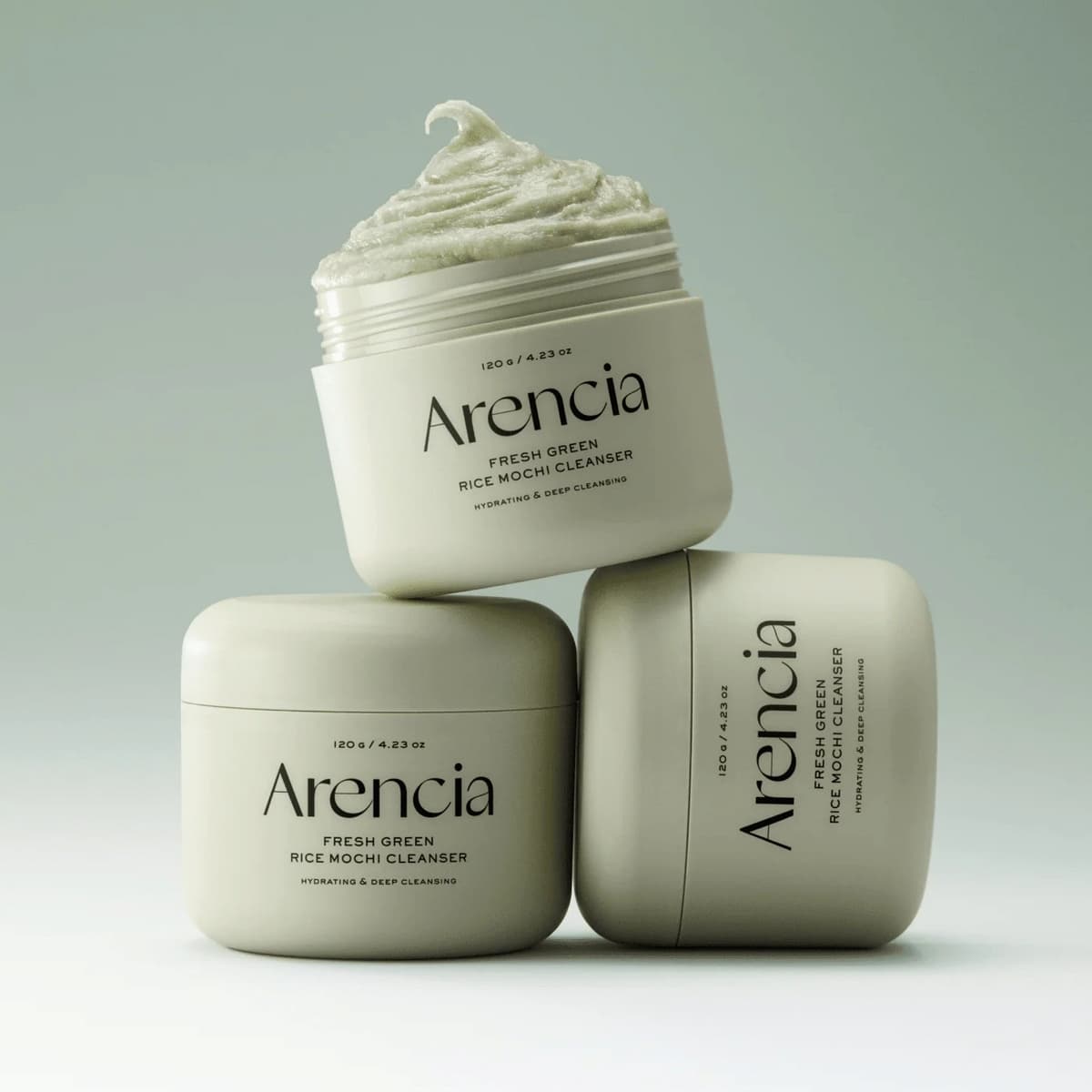 ARENCIA Fresh Green Rice Mochi Cleanser 120g - bellubeauty