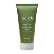 ARENCIA Green Tea + LHA Deep Pore Rice Cake Cleanser 150ml - bellubeauty