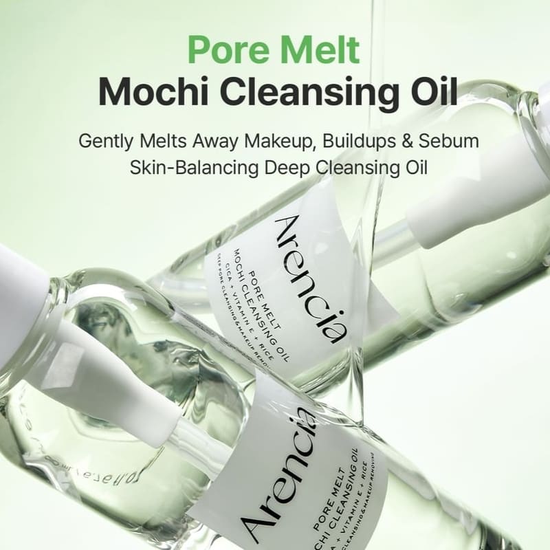 ARENCIA Pore Melt Mochi Cleansing Oil 200ml - BelluBeauty