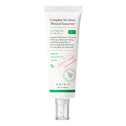 AXIS-Y Complete No-Stress Physical Sunscreen 50ml SPF50+ - BelluBeauty