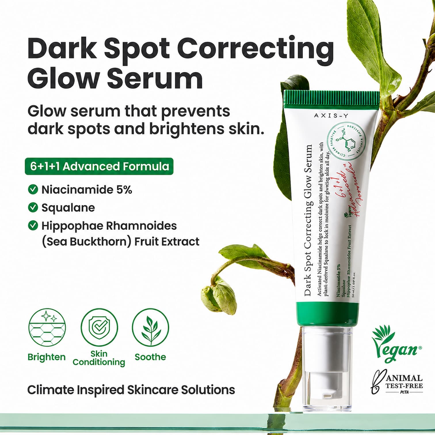 AXIS-Y Dark Spot Correcting Glow Serum 50ml - BelluBeauty