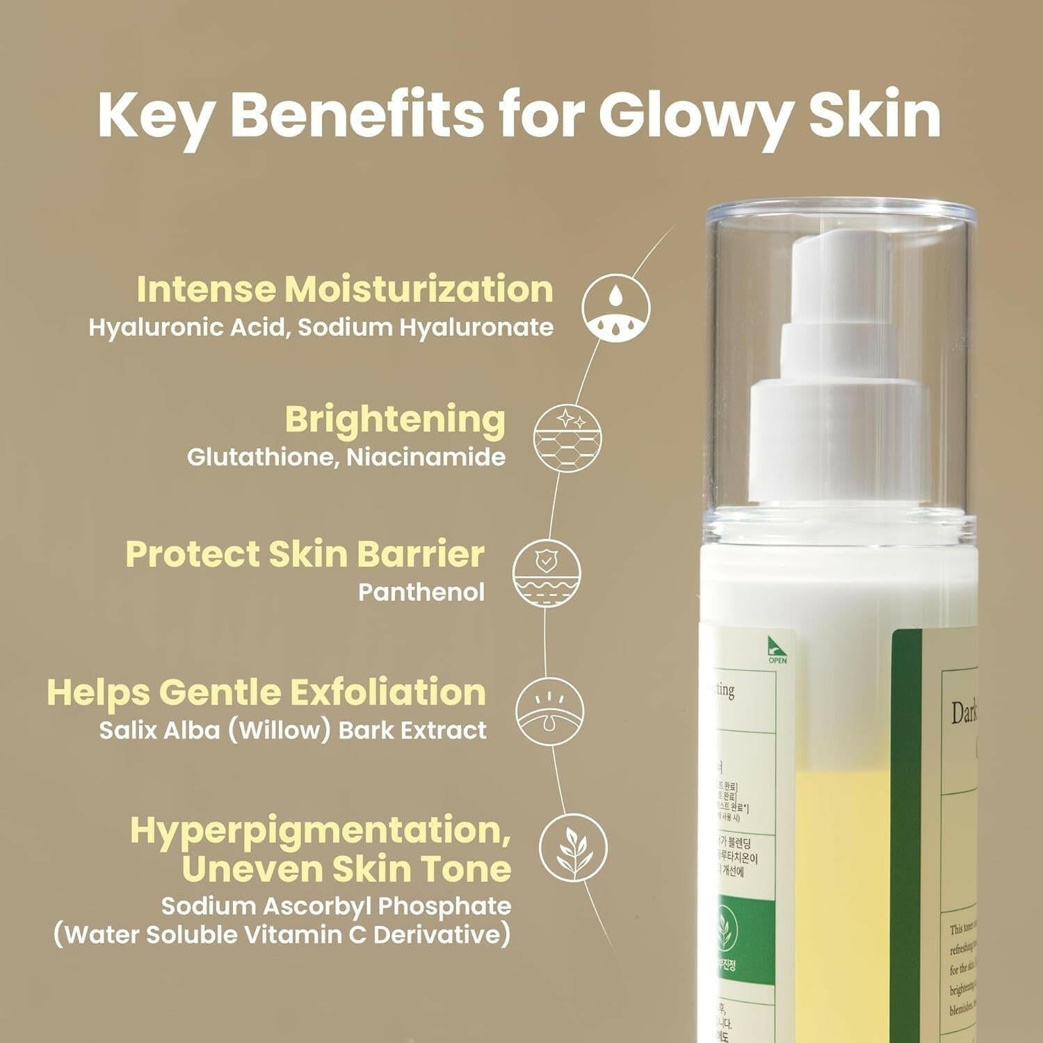 AXIS-Y Dark Spot Correcting Glow Toner 125ml - bellubeauty