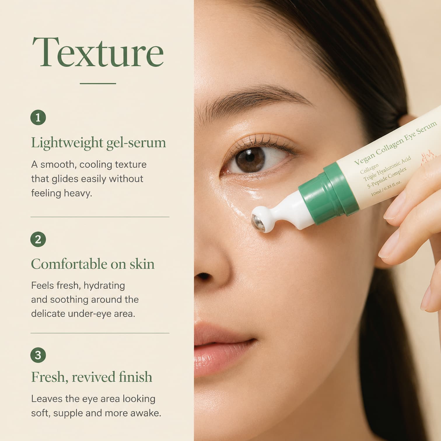 AXIS-Y Vegan Collagen Eye Serum 10ml - BelluBeauty