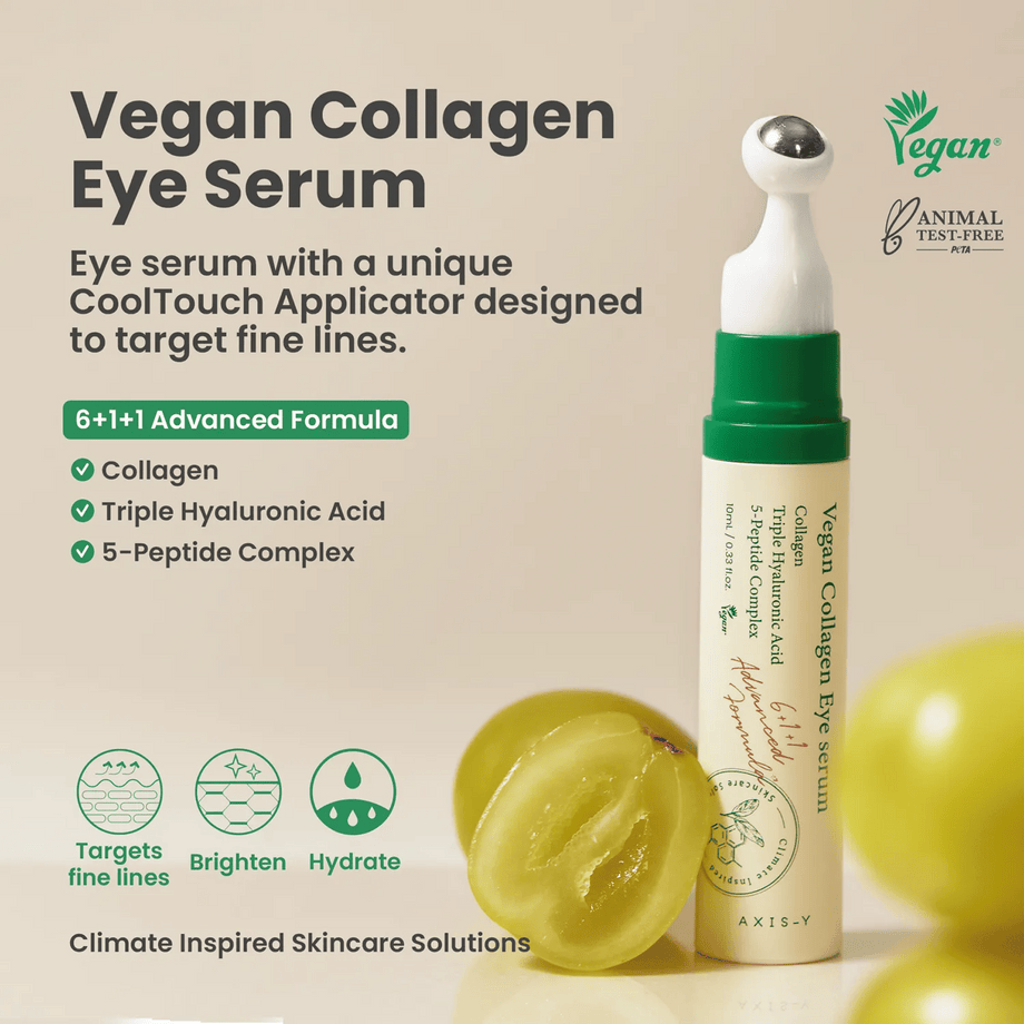 AXIS-Y Vegan Collagen Eye Serum 10ml - BelluBeauty