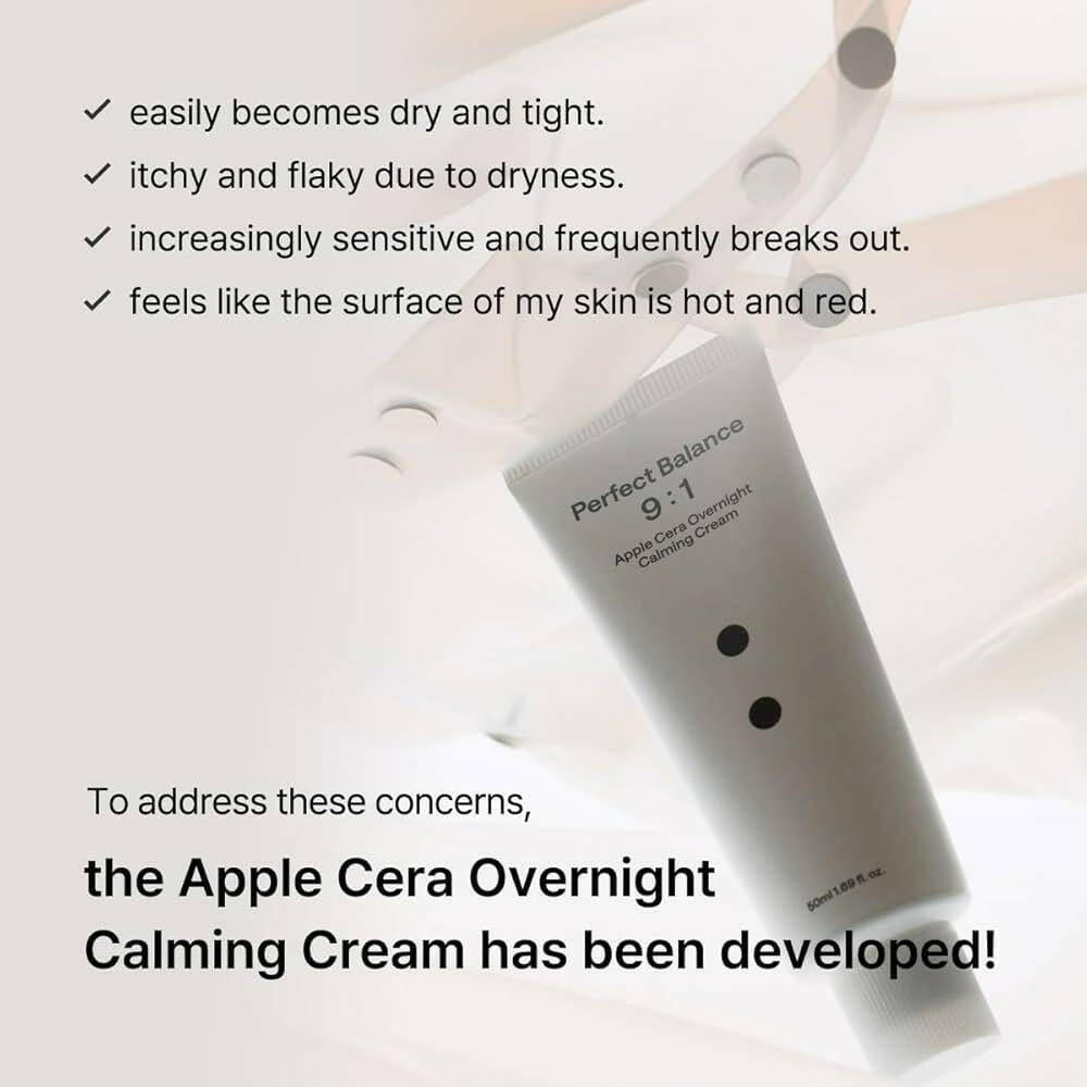 B:LAB Apple Cera Overnight Calming Cream 50ml - bellubeauty