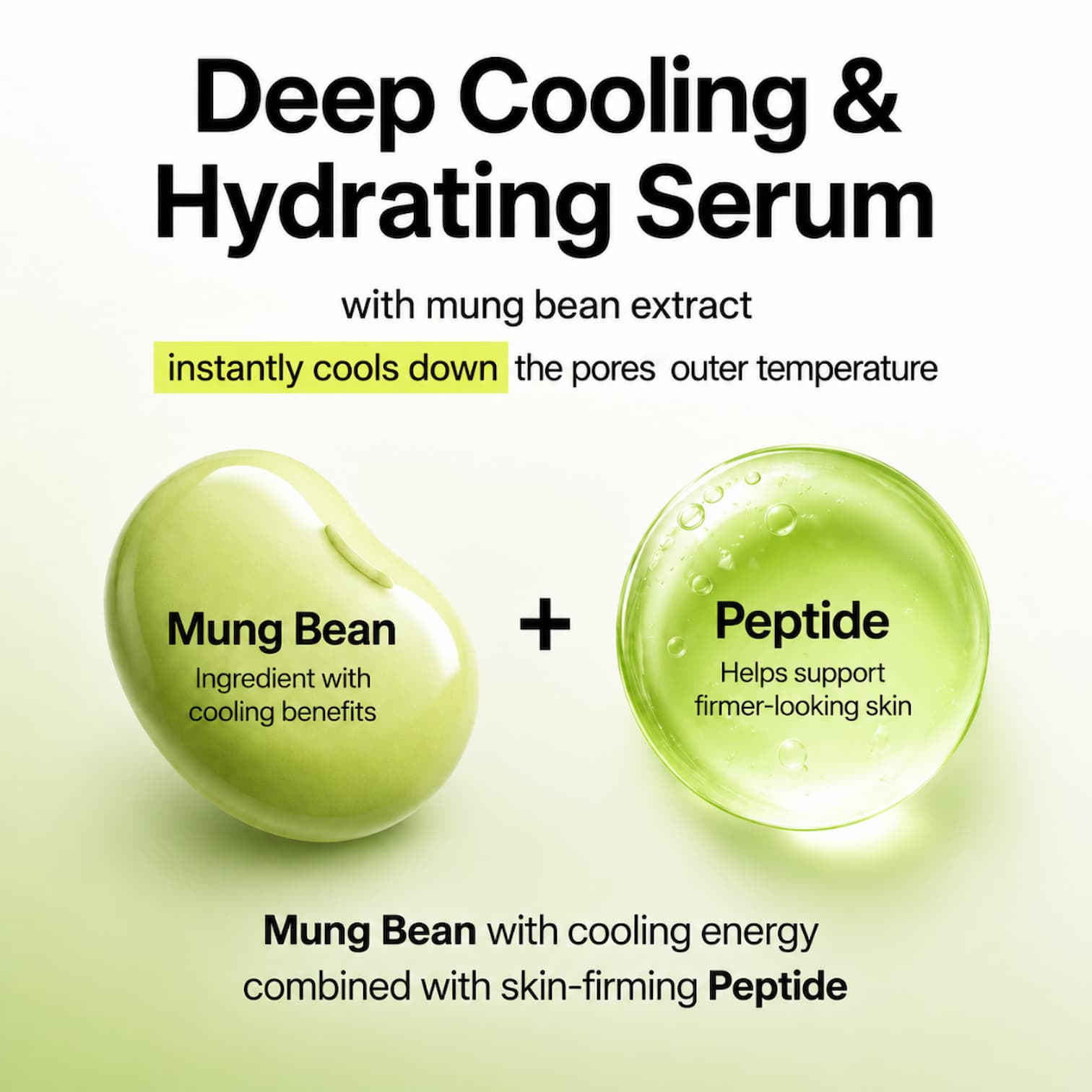 BEPLAIN Mung Bean Pore Tight-Up Serum 30ml - BelluBeauty