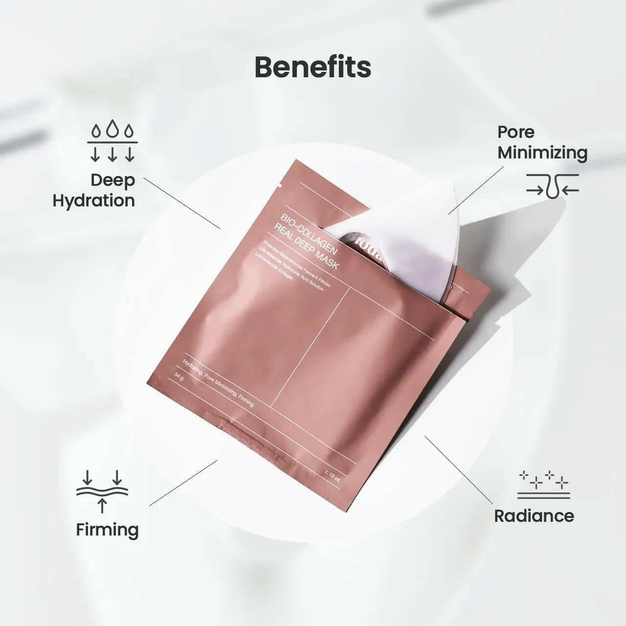 BIODANCE Bio-Collagen Real Deep Mask 4pcs - bellubeauty