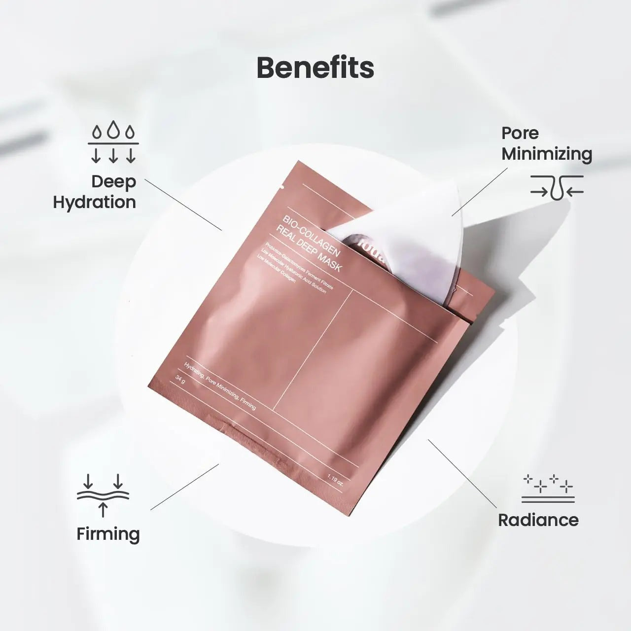 BIODANCE Bio-Collagen Real Deep Mask 4pcs - BelluBeauty