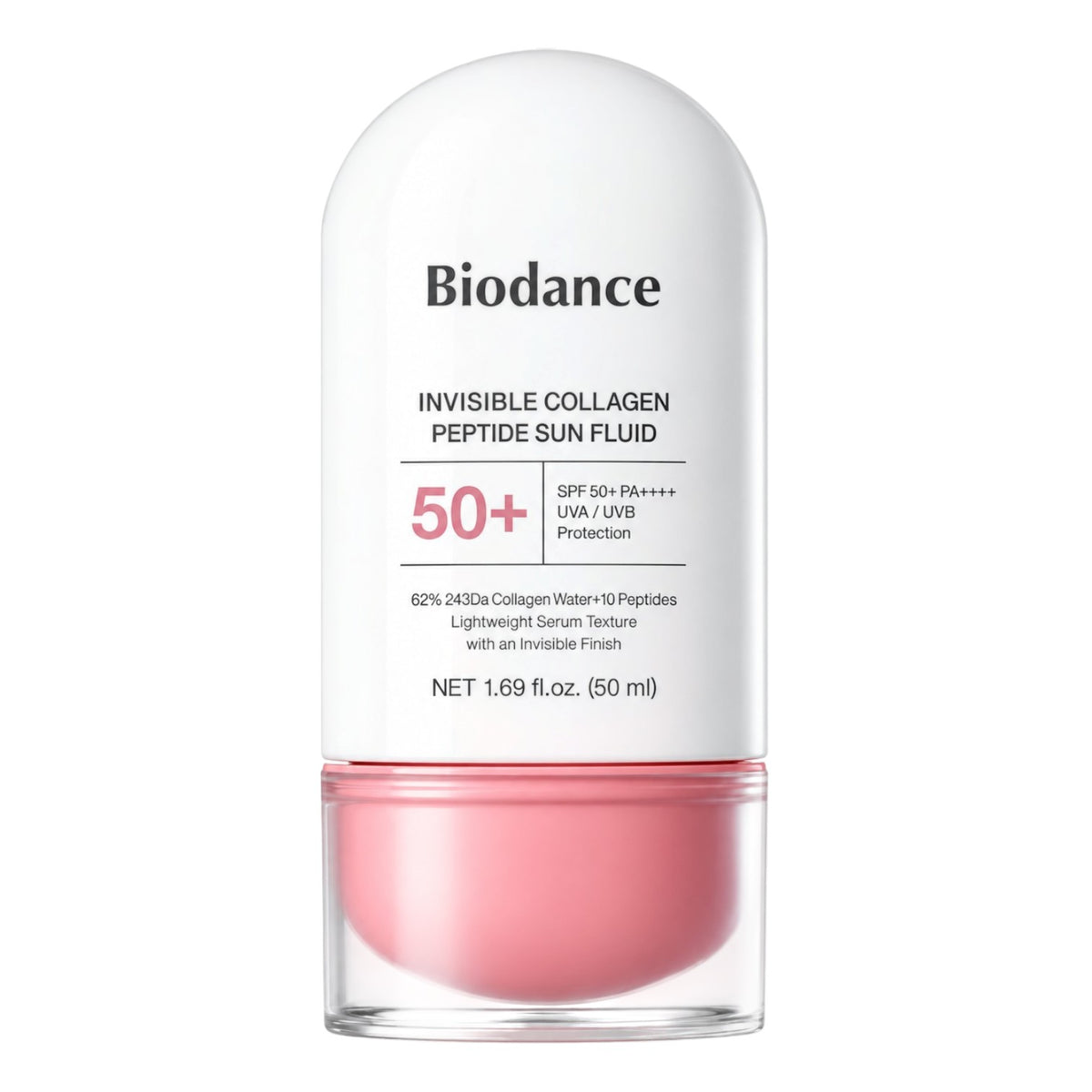 BIODANCE Invisible Collagen Peptide Sun Fluid 50ml SPF50+ - BelluBeauty
