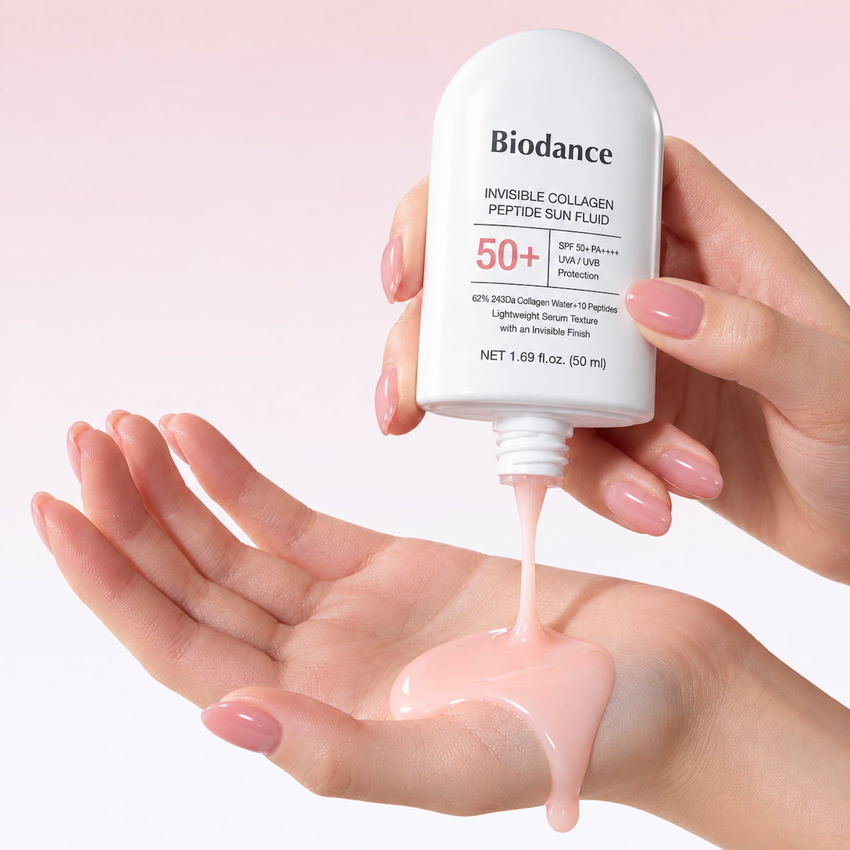 BIODANCE Invisible Collagen Peptide Sun Fluid 50ml SPF50+ - BelluBeauty