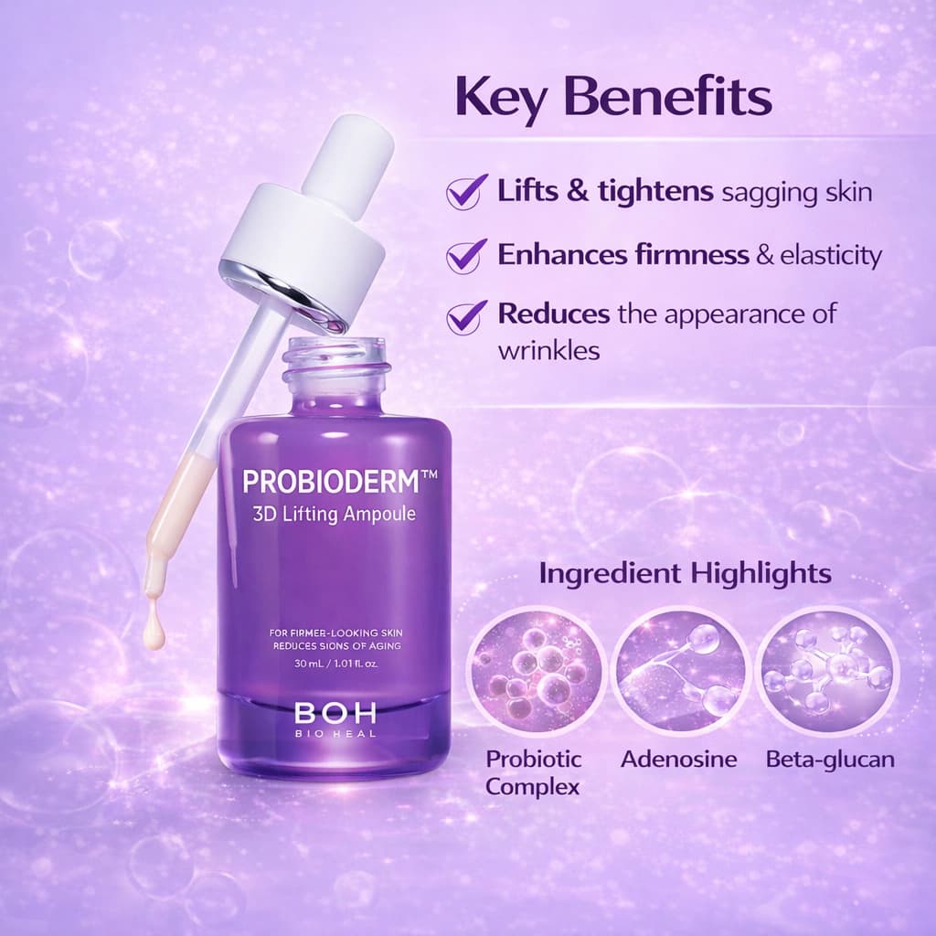 BIOHEAL BOH Probioderm 3D Lifting Ampoule 30ml - BelluBeauty
