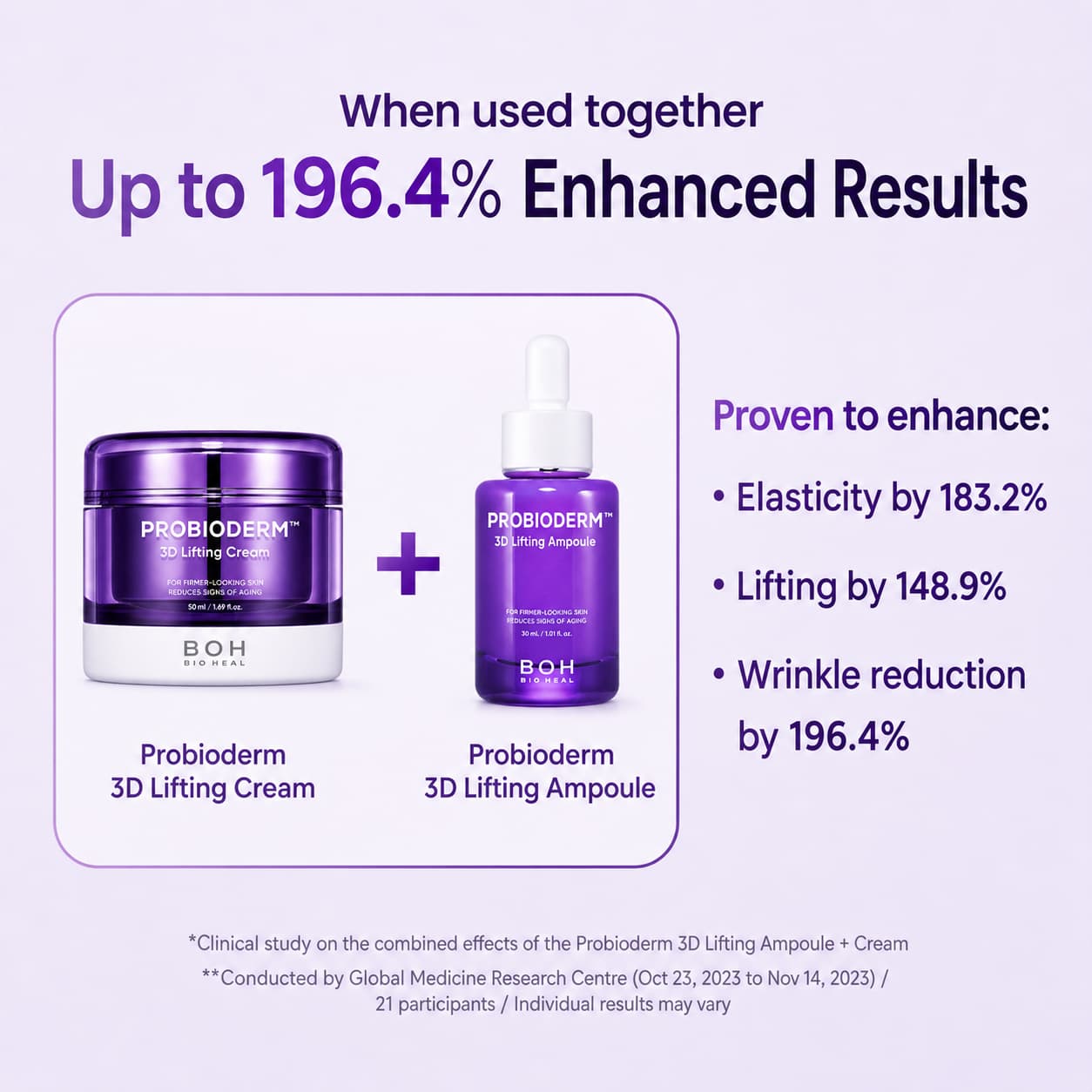 BIOHEAL BOH Probioderm 3D Lifting Cream 50ml - BelluBeauty