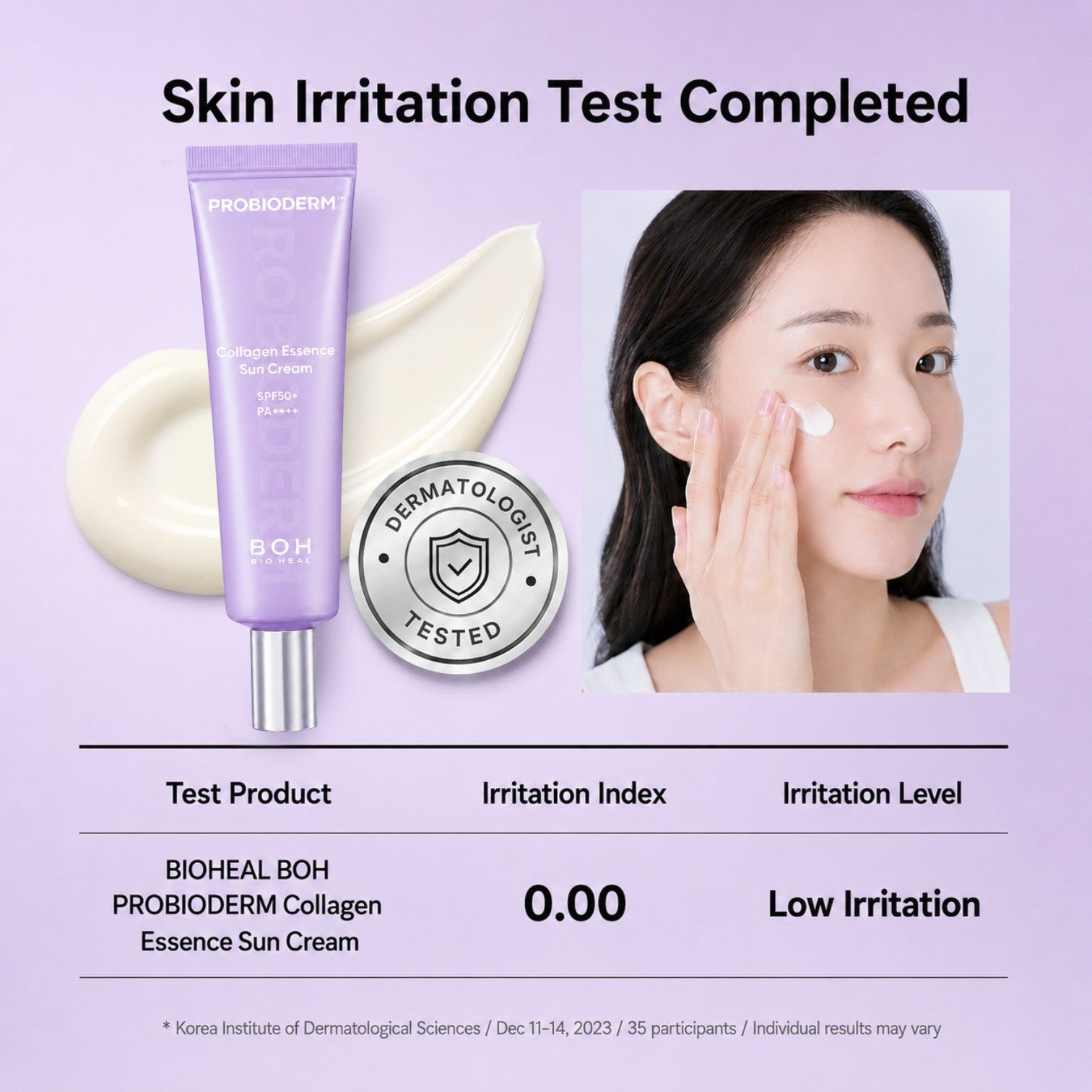 BIOHEAL BOH Probioderm Collagen Essence Sun Cream 50ml SPF50 - BelluBeauty