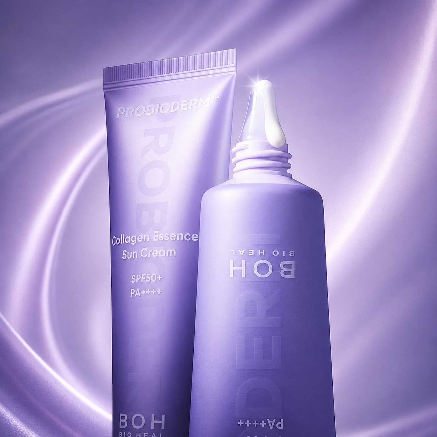 BIOHEAL BOH Probioderm Collagen Essence Sun Cream 50ml SPF50 - BelluBeauty