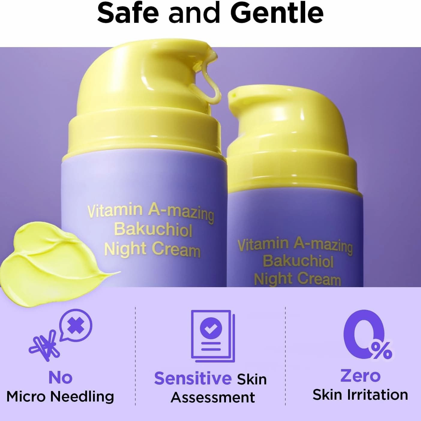 BY WISHTREND Vitamin A-mazing Bakuchiol Night Cream 30g - bellubeauty