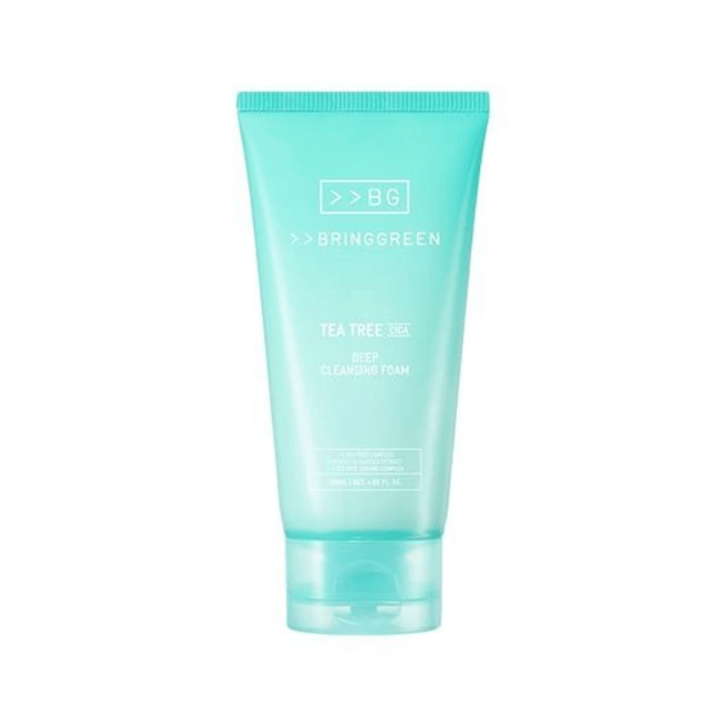 BRINGGREEN Tea Trica Cica Deep Cleansing Foam 120ml - bellubeauty