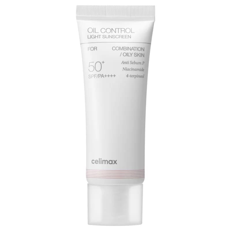 CELIMAX Oil Control Light Sunscreen 40ml SPF50+ - bellubeauty