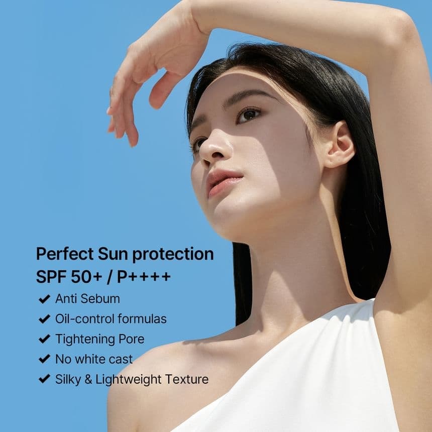 CELIMAX Oil Control Light Sunscreen 40ml SPF50+ - bellubeauty