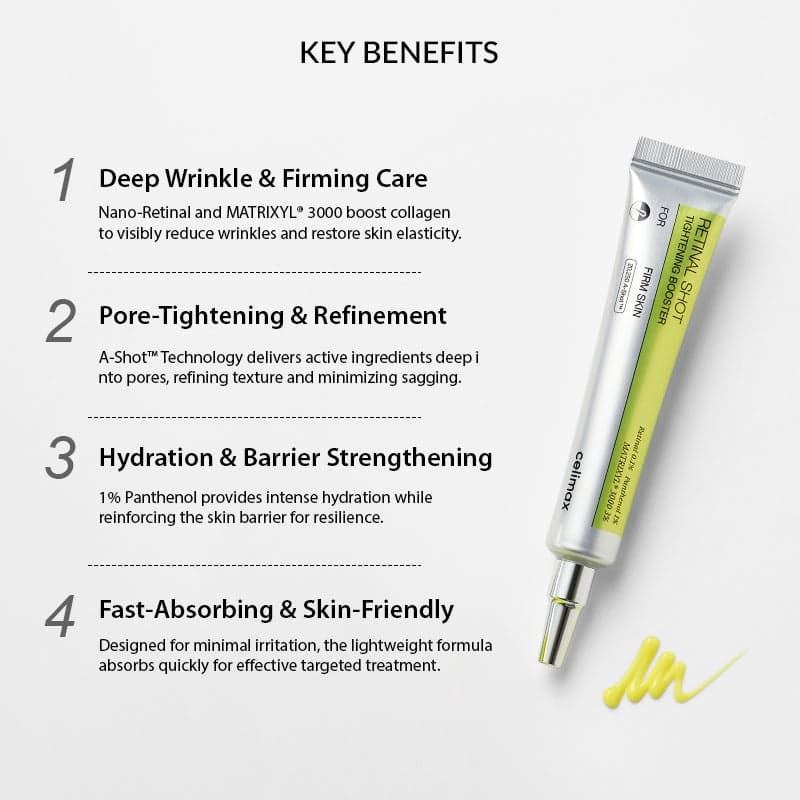 CELIMAX The Vita-A Retinal Shot Tightening Booster 15ml - bellubeauty