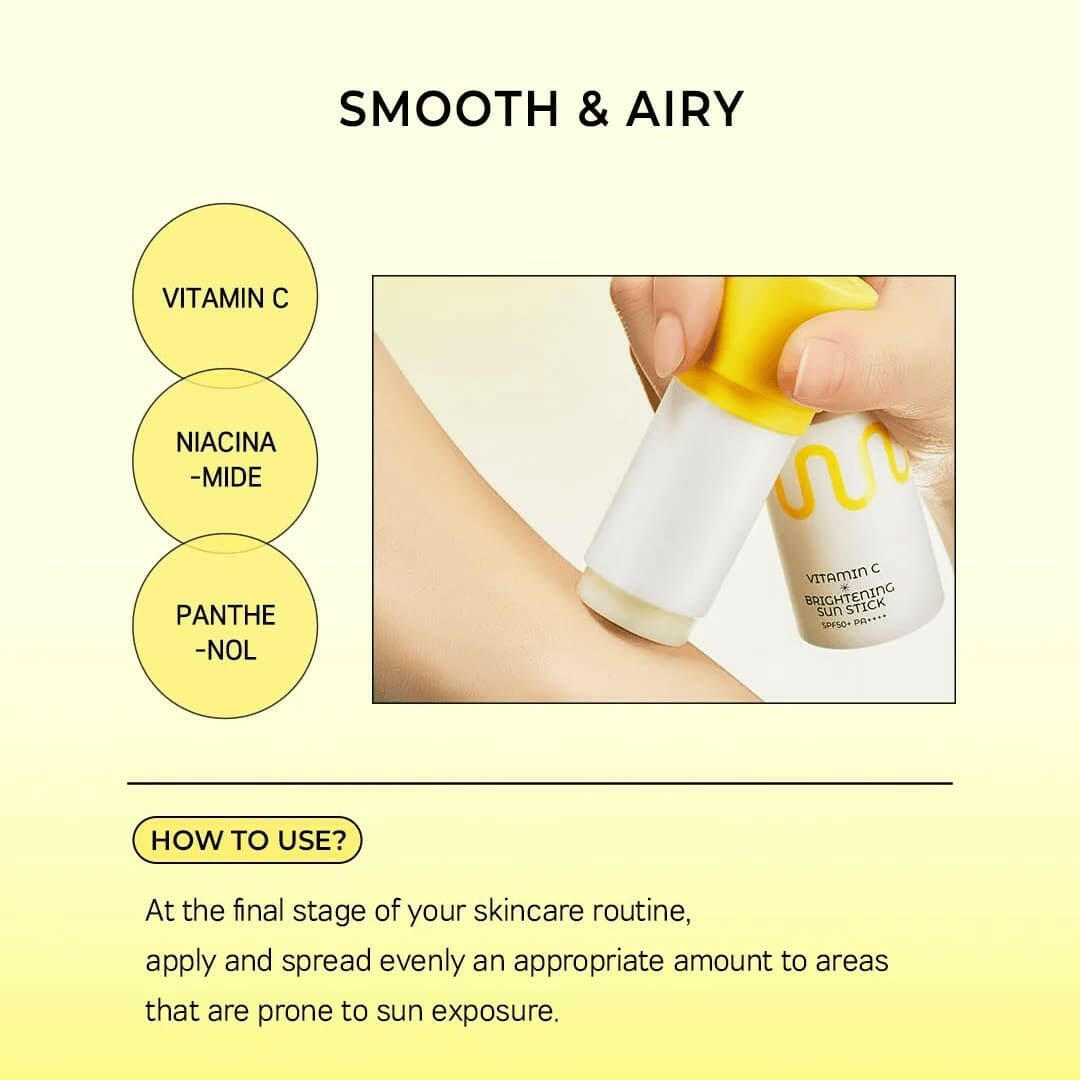 COMMONLABS Vitamin C Brightening Sun Stick 20g - bellubeauty.
