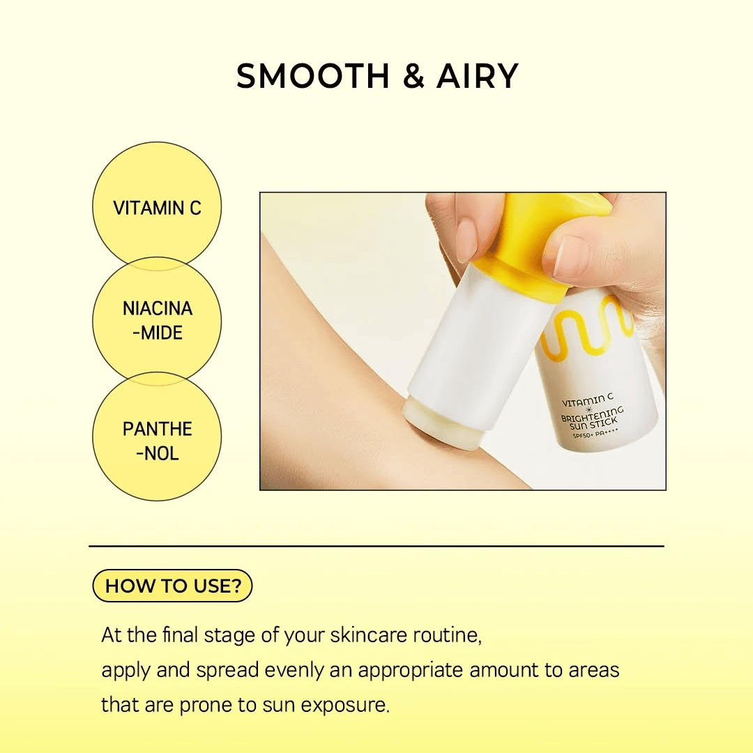 COMMONLABS Vitamin C Brightening Sun Stick 20g - BelluBeauty