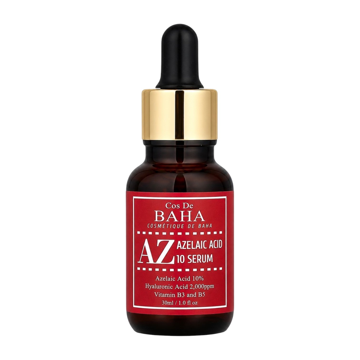 COS DE BAHA Azelaic Acid 10% Serum 30ml - BelluBeauty