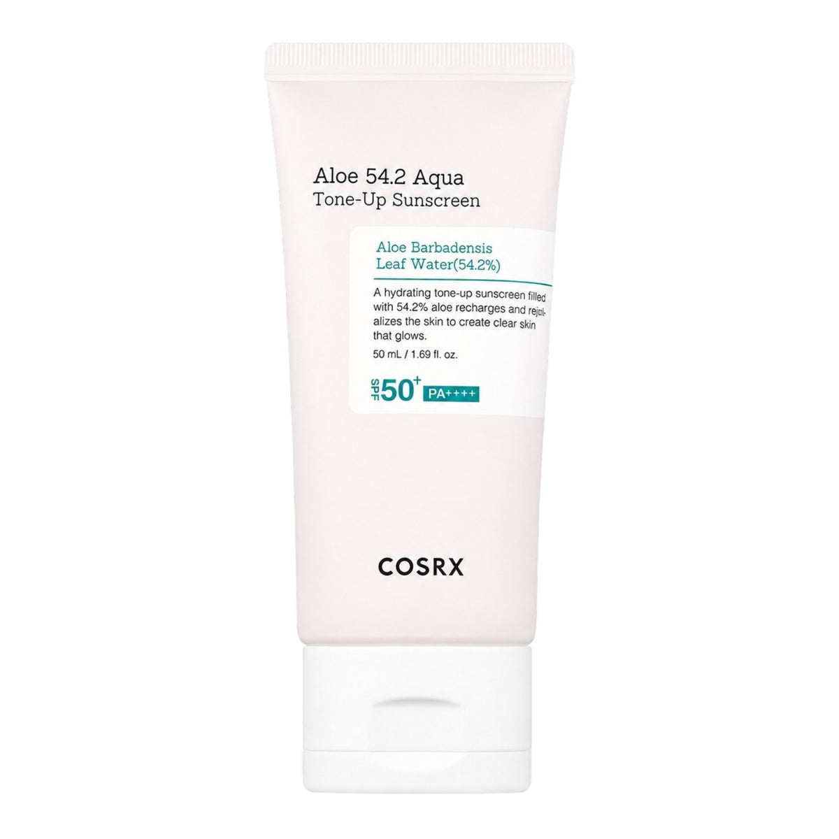 COSRX Aloe 54.2 Aqua Tone-Up Sunscreen 50ml SPF50 - BelluBeauty