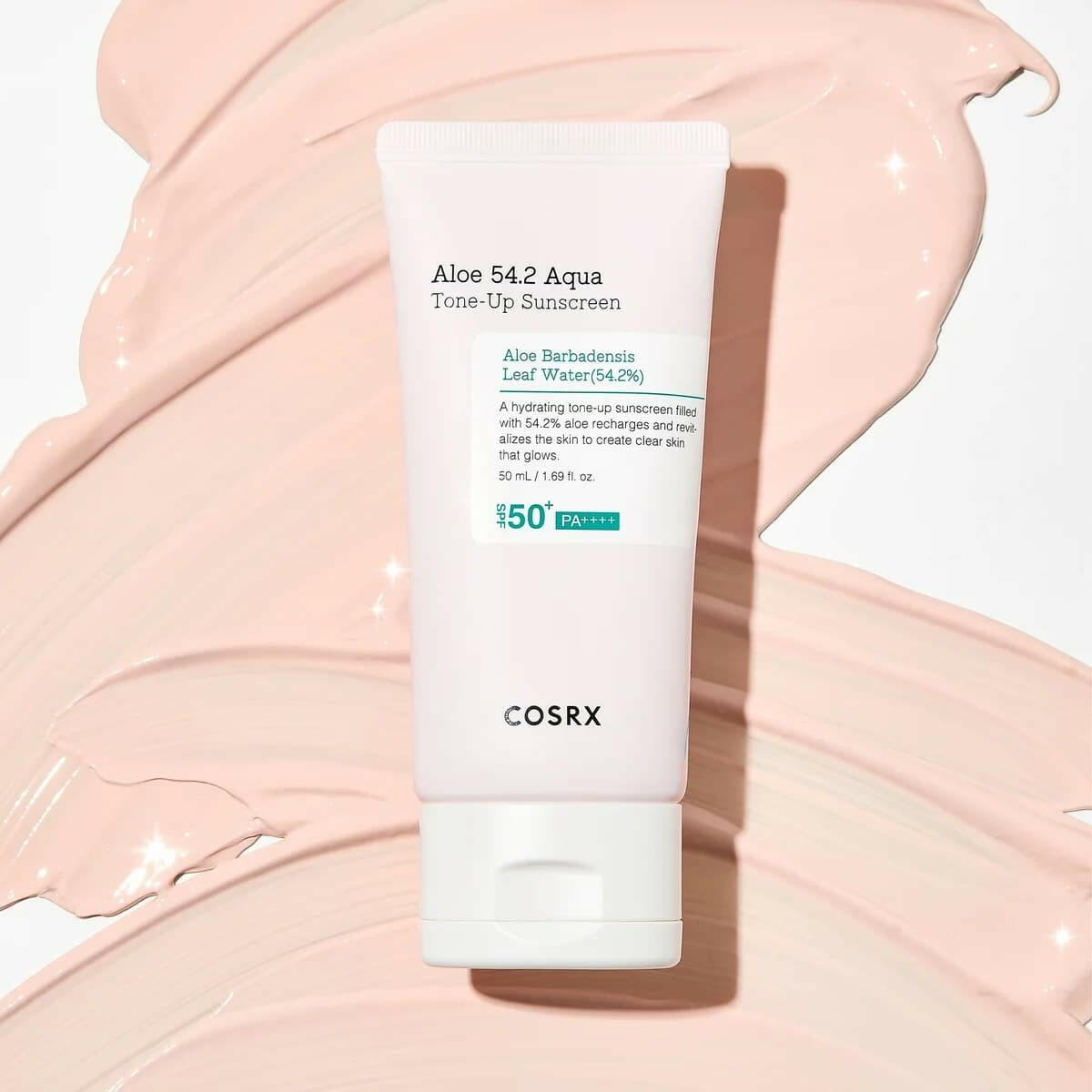 COSRX Aloe 54.2 Aqua Tone-Up Sunscreen 50ml SPF50+ - bellubeauty