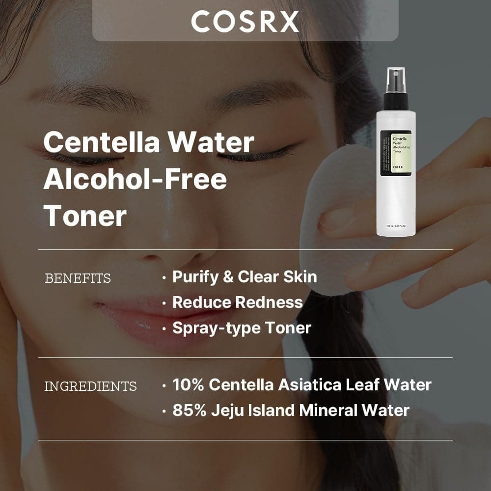 COSRX Centella Water Alcohol-Free Toner 150ml - bellubeauty