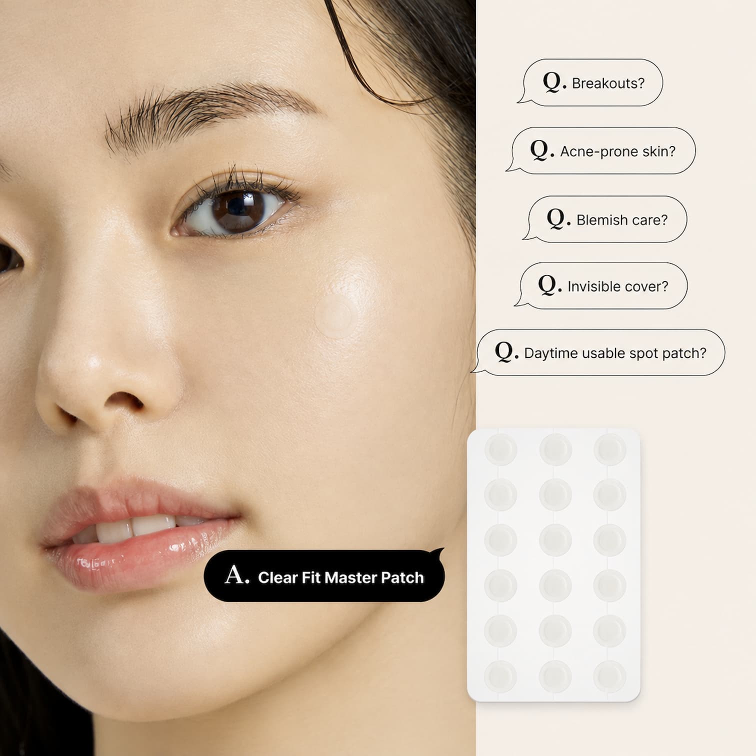 COSRX Clear Fit Master Patch 18pcs - BelluBeauty