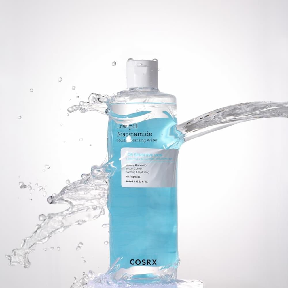COSRX Low PH Niacinamide Micellar Cleansing Water 400ml - bellubeauty