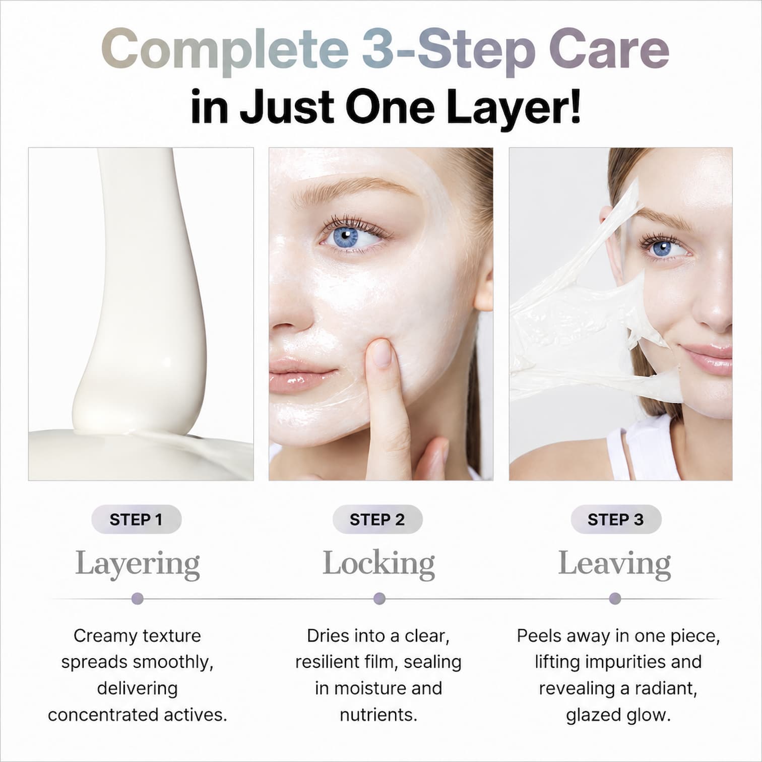 COSRX PDRN Exosome Skinplaning Glaze Mask 50ml - BelluBeauty