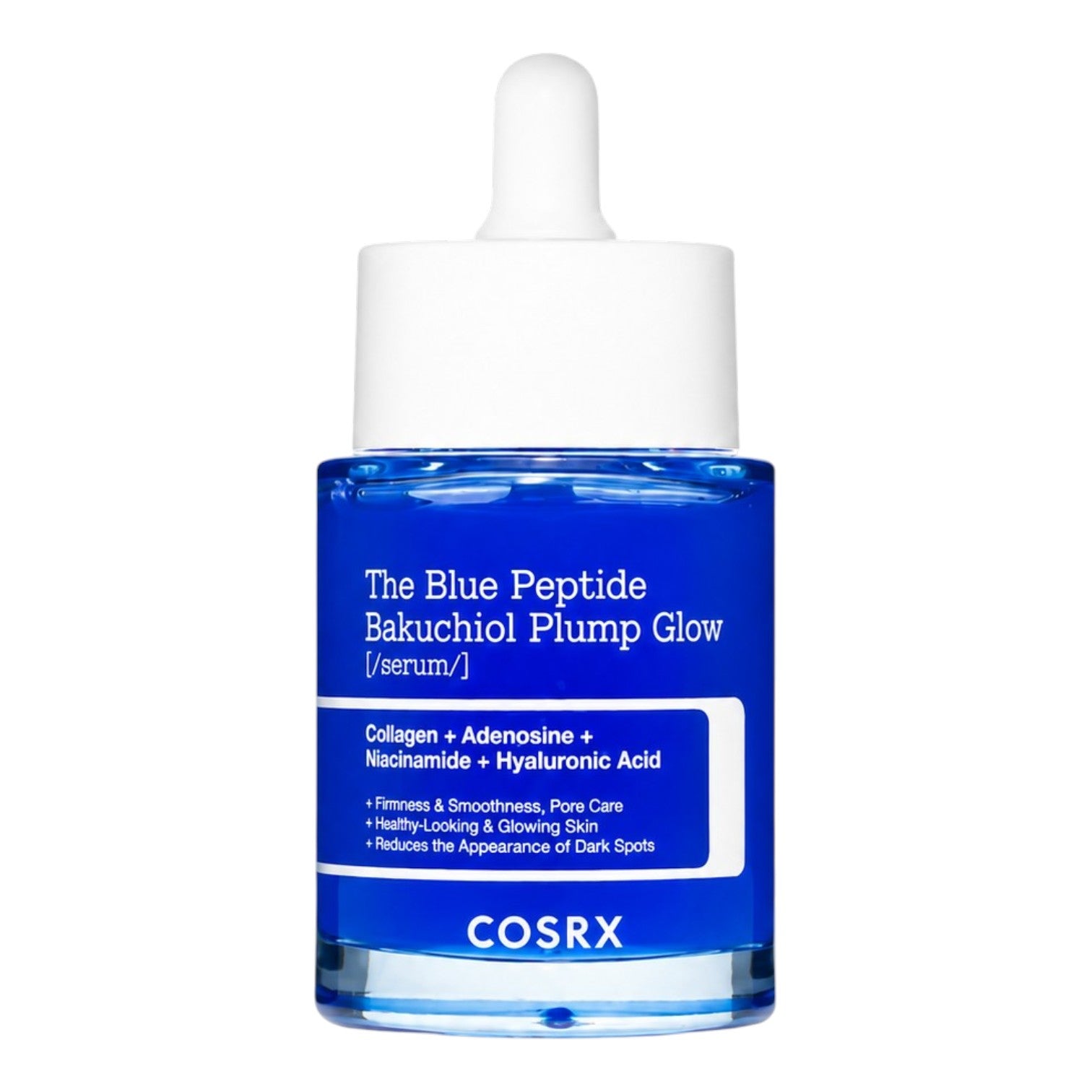 COSRX The Blue Peptide Bakuchiol Plump Glow Serum 50ml - BelluBeauty