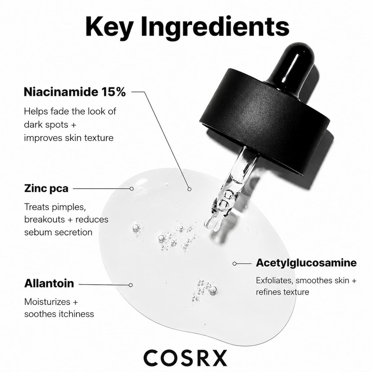 COSRX The Niacinamide 15 Serum 20ml - BelluBeauty