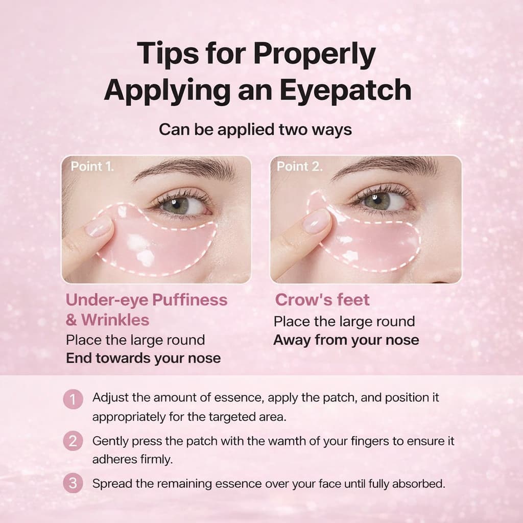 COSRX The Peptide Collagen Hydrogel Eye Patch 60pcs - BelluBeauty