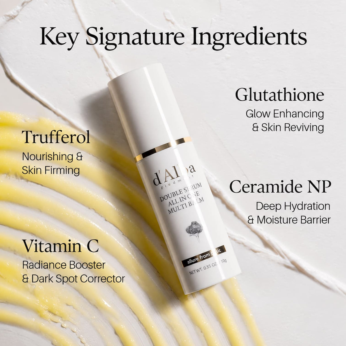 D'ALBA Double Serum All In One Multi Balm 10g - BelluBeauty