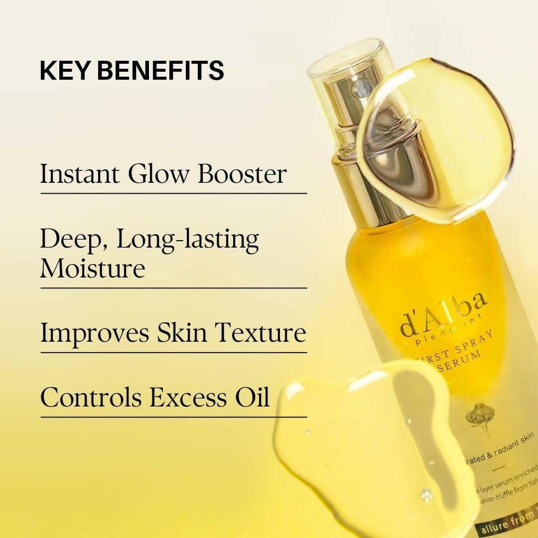 D'ALBA White Truffle First Spray Serum 50ml - bellubeauty