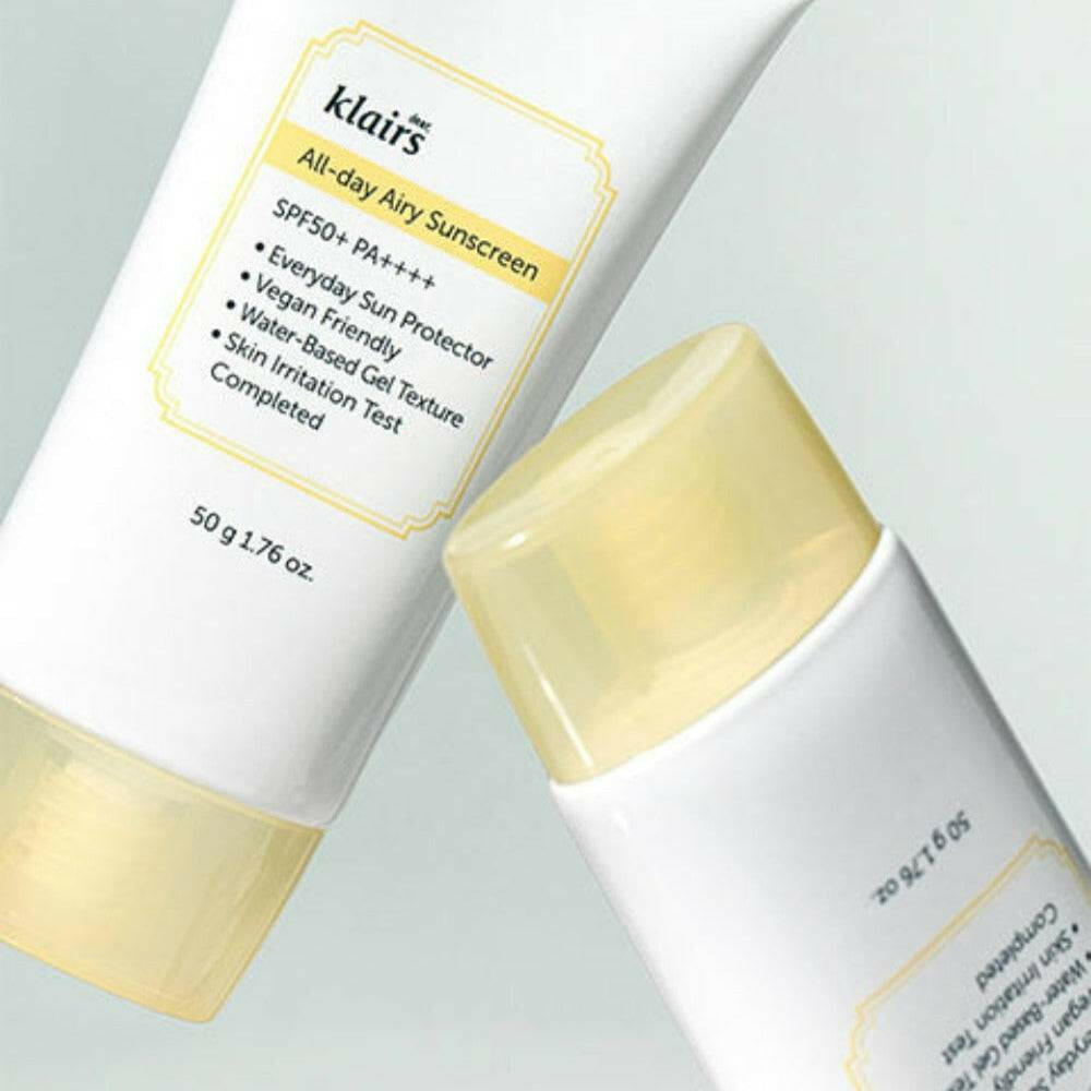 DEAR KLAIRS All-Day Airy Sunscreen 50ml SPF50+ - bellubeauty