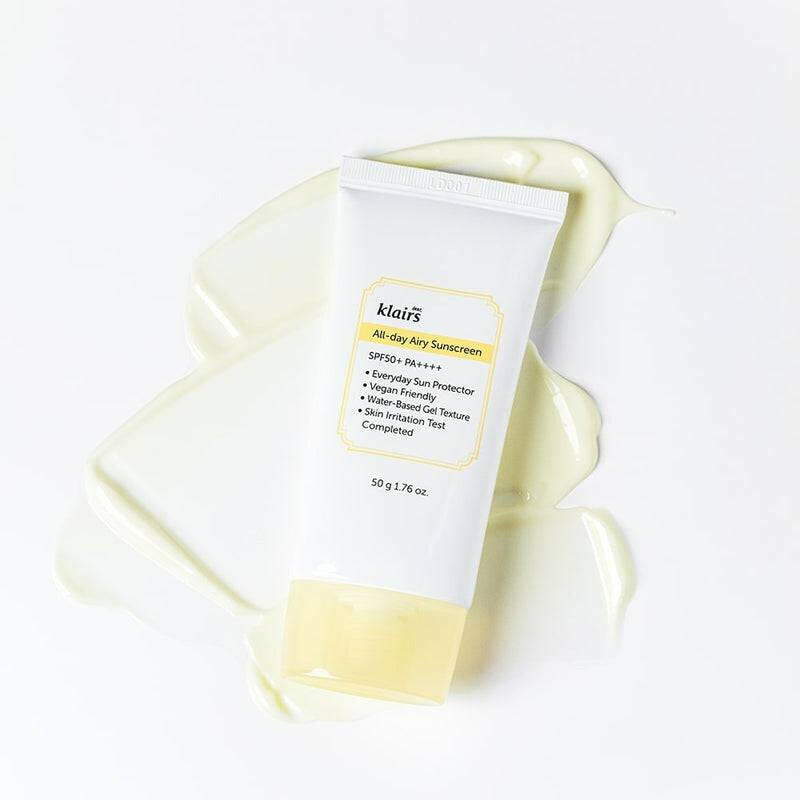 DEAR KLAIRS All-Day Airy Sunscreen 50ml SPF50+ - bellubeauty