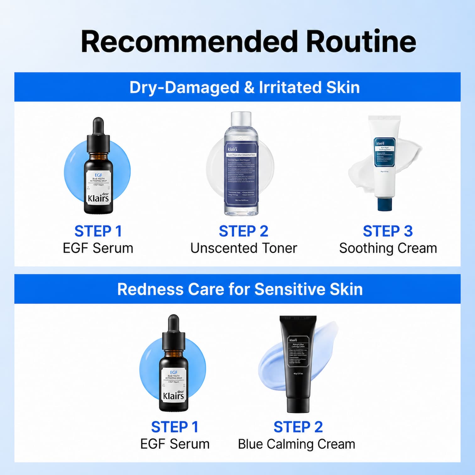 DEAR KLAIRS EGF Blue Youth Activating Drop 50ml - BelluBeauty