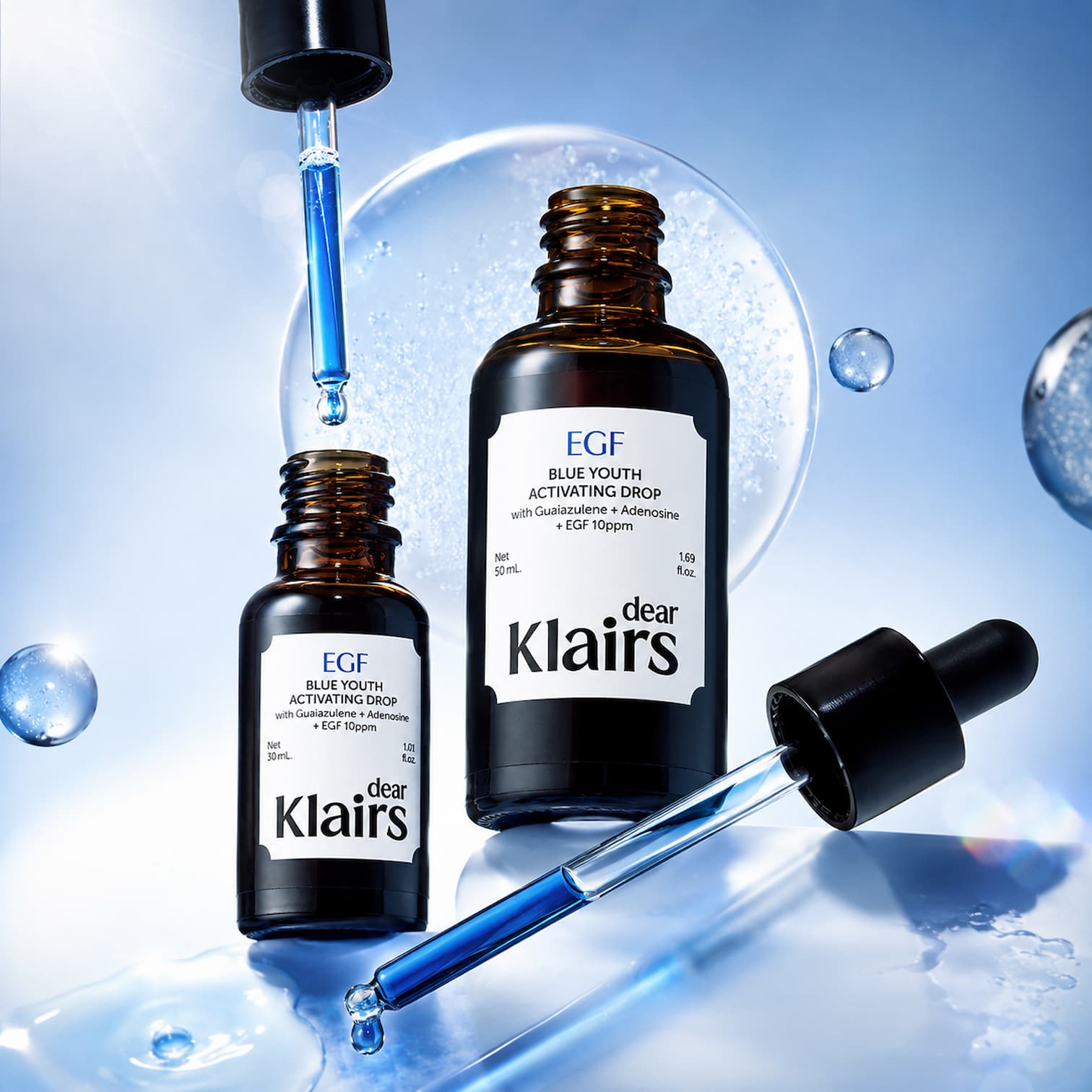 DEAR KLAIRS EGF Blue Youth Activating Drop 50ml - BelluBeauty