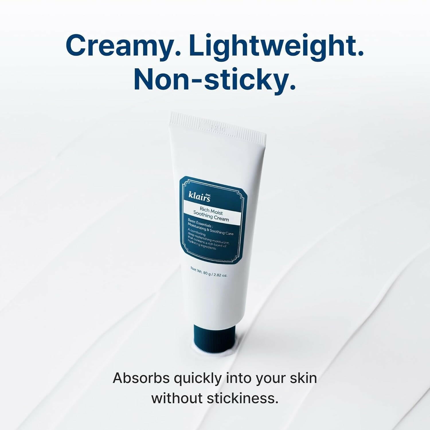 DEAR KLAIRS Rich Moist Soothing Cream 80ml - bellubeauty