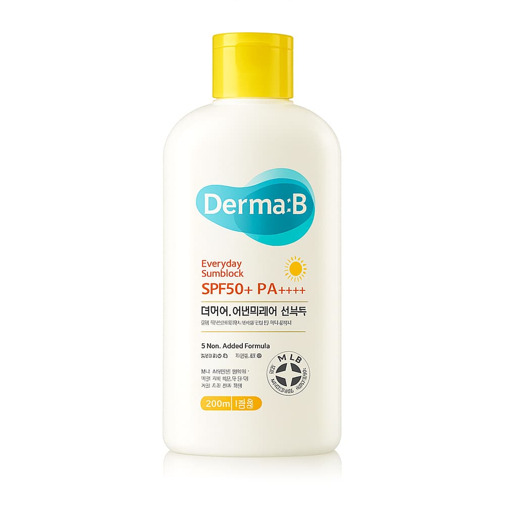 DERMA:B Everyday Sun Block 200ml SPF50+ - bellubeauty