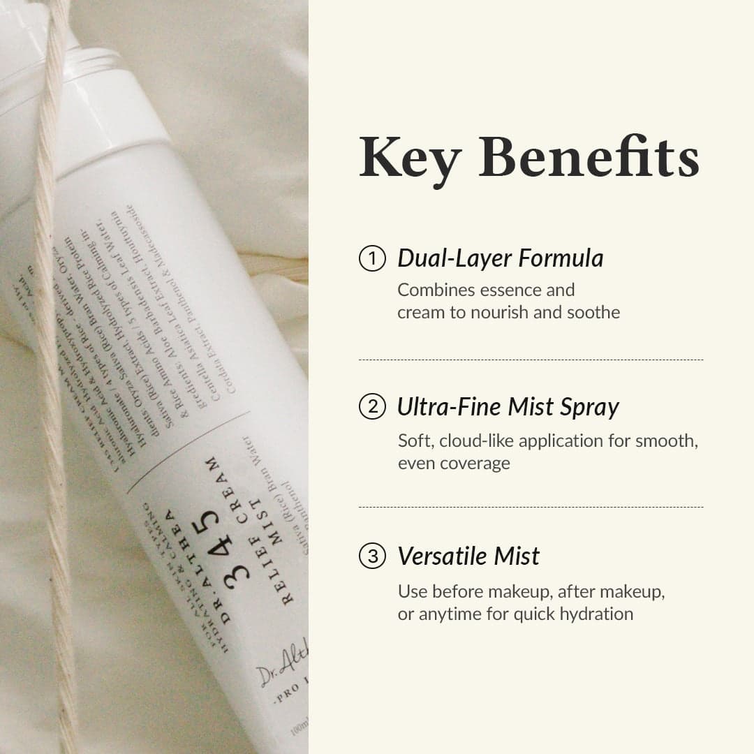 DR. ALTHEA 345 Relief Cream Mist 100ml - bellubeauty